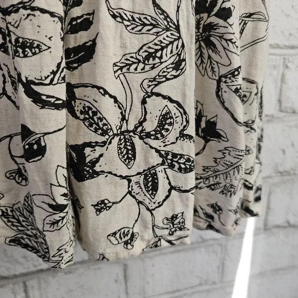 JESSICA SIMPSON Linen Floral Dress - Picture 5 of 8